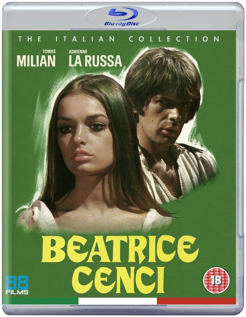 Beatrice Cenci 88 Films Fulci Blu Ray All Region DiabolikDVD