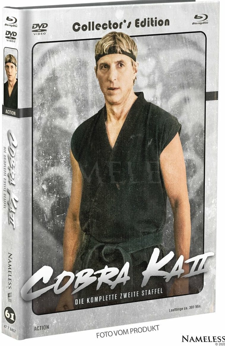 Cobra Kai Seasons 1 and 2 (LE Mediabook Blu-Ray Region B)