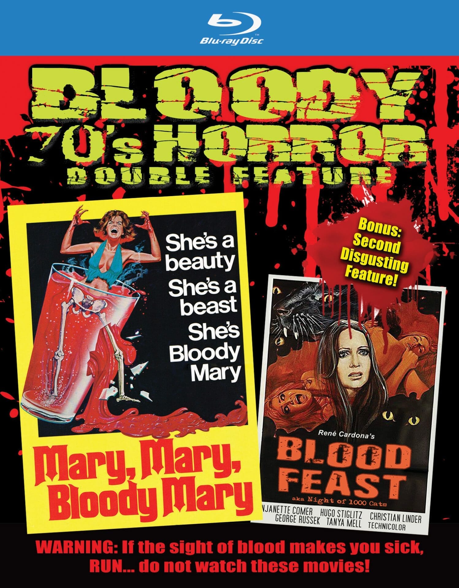 Bloody 70's Horror Double Feature: Mary, Mary, Bloody Mary / René