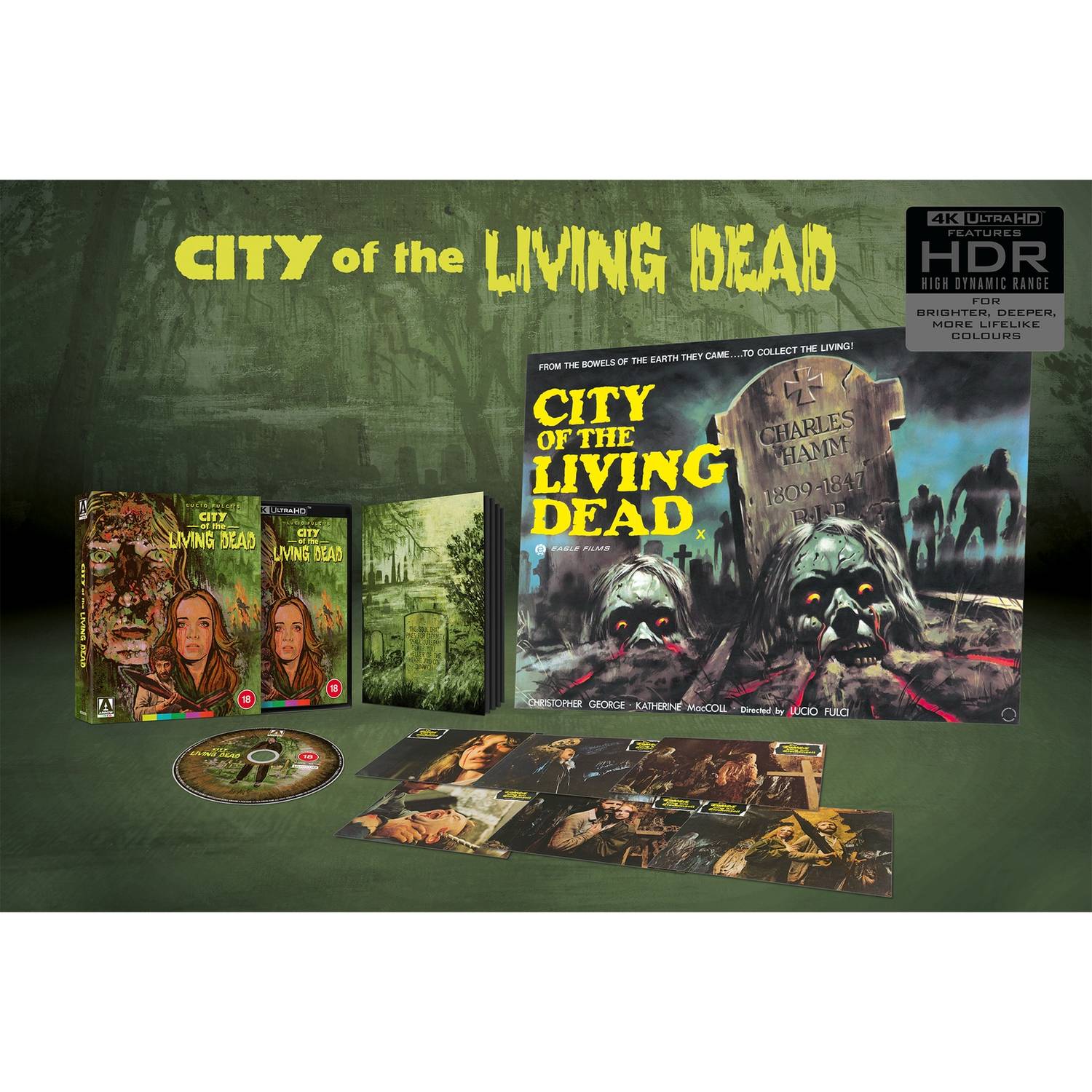 LE UHD Arrow UK City of the Living Dead (4k UHD) Preorder – DiabolikDVD